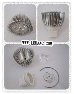 供應5W球泡殼5*1W LED燈泡殼 產品詳情與廠家介紹