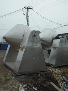 不銹鋼雙錐回旋真空干燥機圖片,不銹鋼雙錐回旋真空干燥機高清圖片 山東化星二手化工設備購銷公司,